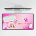 thumbnail image 4 of Faith Love Hope Golden Retriever Breast Cancer Awareness Survivor Desk Mat Full Keyboard Mouse Pad Goldens Dog Lover Gifts Idea Large Mousepad - 02017, 4 of 5