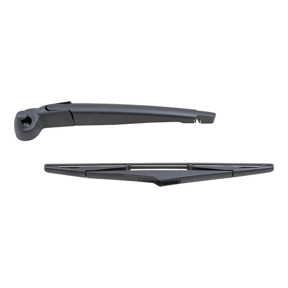Brock Replacement Rear Windshield Wiper Arm and Blade Compatible with 2007-2017 Jeep Wrangler/ 2007-2017 Unlimited/ 2018 Wrangler JK/ 2018 Wrangler JK Unlimited