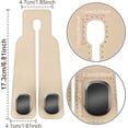 thumbnail image 4 of Car Back Seat Headrest Hooks, Car Hooks for Purses and Bags Cute, Purses Holder for Car, Car Seat Back Double Hooks, 4 of 6