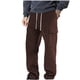 thumbnail image 1 of Pantalones largos para hombre, de lino y cintura elástica, transpirables, cómodos, suaves, con bolsillos cargo, informales., 1 of 7