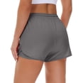 thumbnail image 4 of Women's 2-in-1 High Waisted Running Shorts | Tummy Control Anti Chafe Liner | Quick Dry Lightweight Athletic Gym Shorts with Deep Zipper Pockets, 4 of 4