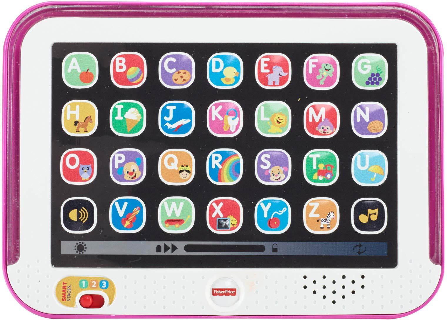 Fisher-Price Laugh & Learn Smart Stages Tablet, Pink