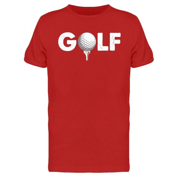 Golf Graphic T-Shirt Men -Image by Shutterstock, Male Small