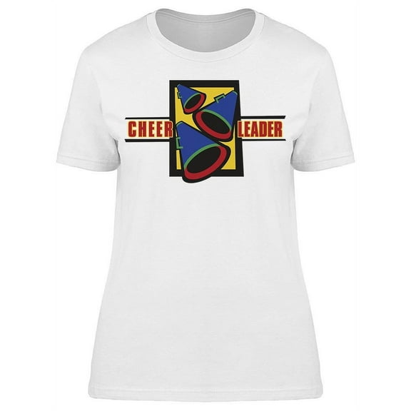 Retro 1990'S Cheerleader T-Shirt Women -Image by Shutterstock, Female Large