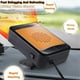 thumbnail image 5 of Car Heater 12V 150W Portable Car Heater Windshield Defogger Defroster with 360 Degree Rotary Base, 5 of 5