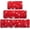 Red-Dutch Velvet, variant on Christmas Kitchen Rugs Set of 2 Gnome Kitchen Mats for Floor Anti Fatigue Mats for Kitchen Floor, Kitchen Rugs Non Slip Washable Christmas Tree Kitchen Floor Mat, 18'''' x 30''''+18'''' x 48''''