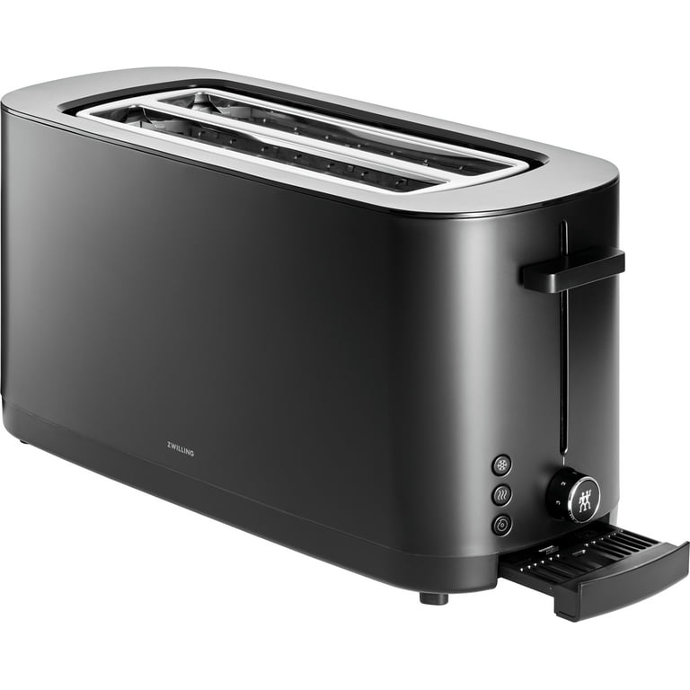 ZWILLING Enfinigy 4-Slice Long Slot Toaster with Extra Wide Slots