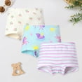 thumbnail image 2 of BOBOGOJP Girls Underwear Cotton Toddler Girls Panties Cute Comfortable Little Girl Underwear Pack Soft Breathable Boyshorts Gray for Size 7-8 Years, 2 of 5