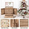 thumbnail image 4 of Sfugno Jewelry Box, 6-Tier Large Wooden Jewelry Organizer Boxes for Women, Wood jewlery Storage Display for Rings Earrings Necklaces,Brown, 4 of 7