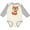 Natural and Heather, variant on Inktastic Cute Hipster Fox Boys or Girls Long Sleeve Baby Bodysuit