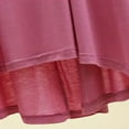 thumbnail image 4 of Hrsba Women's Nightgown Solid Color V Neck Loose 5-Sleeve Short Length Sleep Dress, 4 of 4