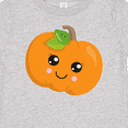 thumbnail image 4 of Inktastic Smiling Pumpkin, Orange Pumpkin, Halloween Boys or Girls Baby T-Shirt, 4 of 5