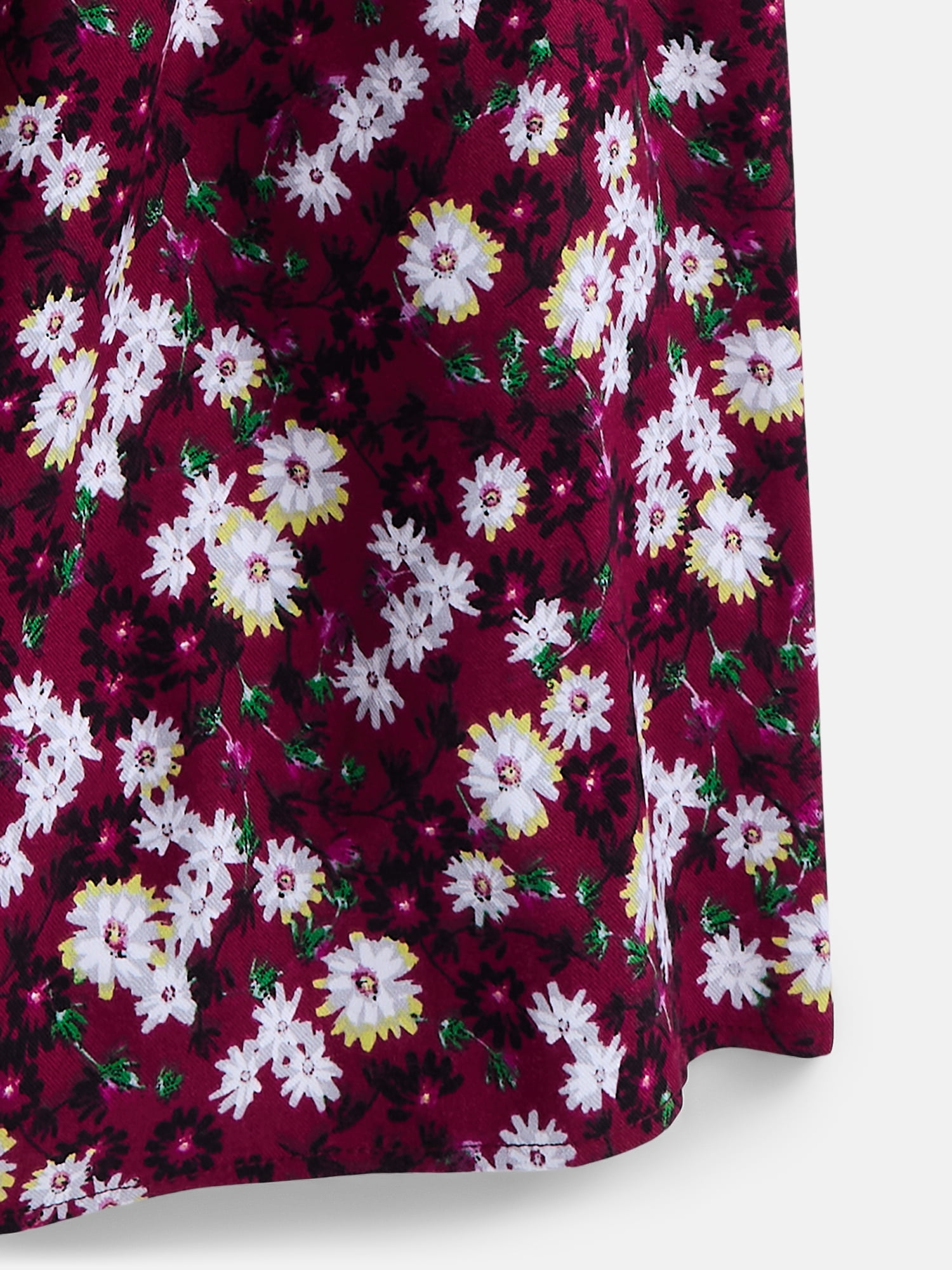 Weekend Academy Girls Square Neck Dress with Puff Sleeves, Sizes 4-18
