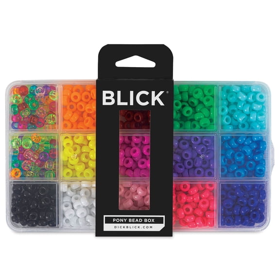 Blick Pony Bead Box - Set of 15