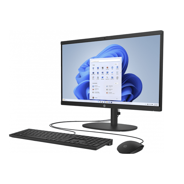 All In One Hp, Intel Celeron N100 (12va Gen), 16gb Ram Ddr5, 128 Gb M.2, 21.5 Fhd, Windows 11 Home, Computadora De Escritorio Con Teclado En Español 22-dg0009la.
