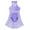 Lavender, variant on Kids Girls Ballet Leotard Dancewear Dress Ruched Chiffon Contemporary Lyrical Dance Costume Lavender 12