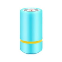PureCasa Portable Vacuum Sealer for Plastic Bags, 5V 5W 50-60kPa Electric Mini Bag Sealer Household Vacuum Packaging Machine for Food & Snacks Storage, USB Rechargeable, 4.3"x2", 1PC, Blue