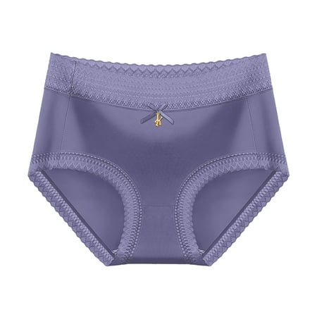 

High Waisted Underwear for Women In The Waist Is Pure Hollow Out and Raise The Pure Brief Boyshorts Panties for Women Bronze XL