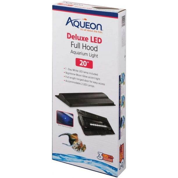 Aqueon [Aquarium, Lighting & Accessories] Aqueon Deluxe LED Full Hood