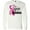 AA-White, variant on Inktastic Breast Cancer Awareness I Support My Grandma Pink Ribbon Long Sleeve T-Shirt