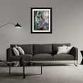 thumbnail image 3 of Stephen Chambers 19x24 Black Ornate Wood Framed With Double Matting Wall Art Titled - Sitting Venus, 3 of 6