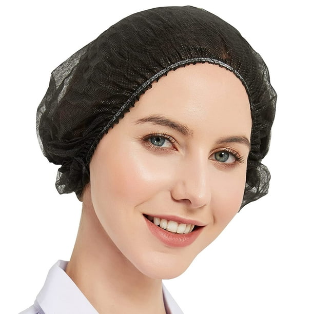 ProtectX Disposable Bouffant (Hair Net) Caps Hair Head Cover Nets 24