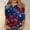 002Dark Blue, variant on Hogleaql 250th Anniversary Usa Shirt for Women 3/4 Sleeve Crewneck Usa 1776-2026 T-Shirt American Flag Retro Graphic Patriotic Fashion Pullover Tops White L