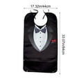 thumbnail image 2 of Double Layer Adult Bibs Waterproof Washable Clothing Protector Adult Bibs for Eating Washable, Reusable Bibs Gifts For Women Elderly Men Senior Citizens, 2 of 5
