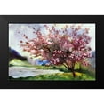 thumbnail image 2 of Bolokofsky, Ronald 24x17 Black Modern Framed Museum Art Print Titled - Cherry Blossoms IV, 2 of 5