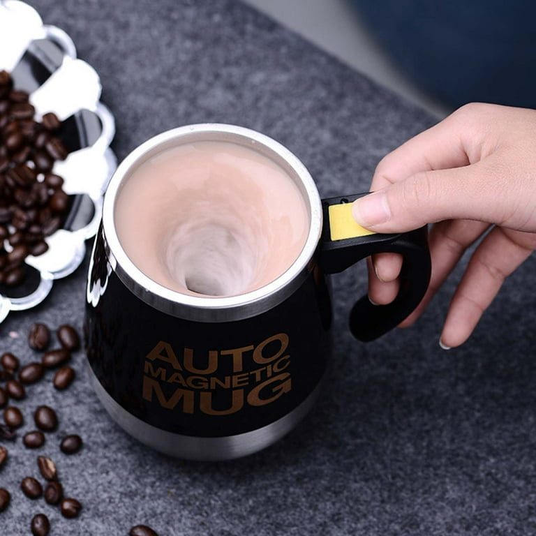 Self Stirring Coffee Mug Automatic Mixing Magnetic Cup