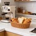Bwiyojiz Plastic Imitation Vines Woven Basket, Basket for Kitchen ...
