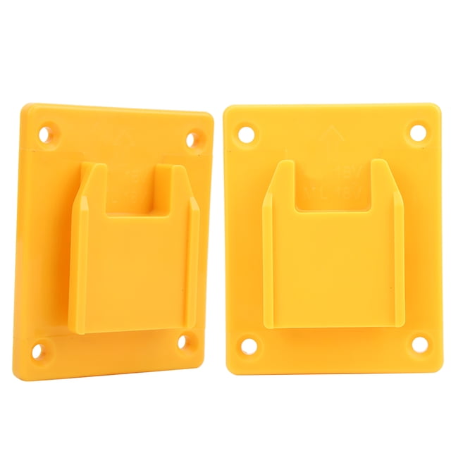 Base Plate, 2PCs Base Plate For Strong Easy To Install ABS+PC For Professional Use For Electric Drill Jaune