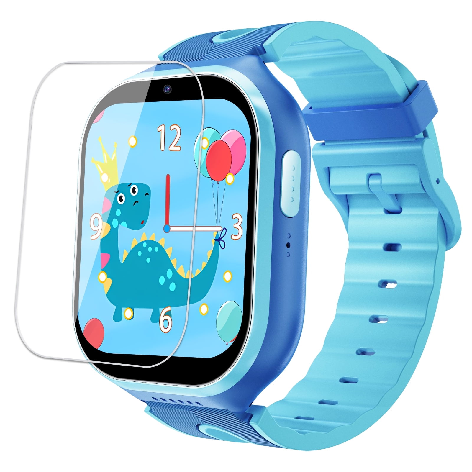Kids Smart Watch for Boys Girls, 1.83"HD Smartwatch for Kids with Habit Tracker, 26 Games, Video Camera Music Player Pedometer Alarm Clock, Waterproof Smartwatches, Boys Girls Birthday Gift Blue