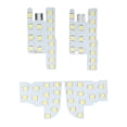 thumbnail image 4 of Car Dome Map Light Panel, Car Interior Ceiling Light Bulb 4PCS Anti Dazzling 54 LEDs  For Auto Modification, 4 of 8