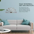 thumbnail image 2 of WORGEOUS Farmhouse Style Half Windmill Wall Art Metal Sculpture for Home Decoration, 2 of 9
