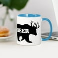 thumbnail image 4 of CafePress - Beer Bear - 11 oz Ceramic Mug - Novelty Coffee Tea Cup, 4 of 6