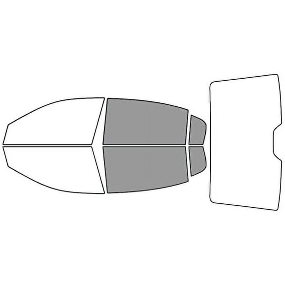 Avery Dennison NR Nano Ceramic IR Window Tint Kit Compatible with Buick Lucerne 2006-2011 - Back