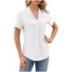 thumbnail image 4 of Fiudx Ofertas Flash Del Día Solo En Línea Blusa de Manga Corta con Estampado de Moda para Mujer, Camiseta Divertida con Cuello Redondo, Camiseta Sin Mangas, 4 of 4