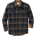 thumbnail image 1 of Legendary Whitetails Men's Standard Legendary Flannel Shirt, Navy Melange, Medium, 1 of 6