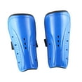 thumbnail image 2 of DYNWAVECA Soccer Shin Guards Calf Protective Gear Comfortable for All Ages Shinguards Football Game Calf Guards Leg Protector Blue, 2 of 9