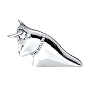 Chrome Long Horn Bull Hood Ornament