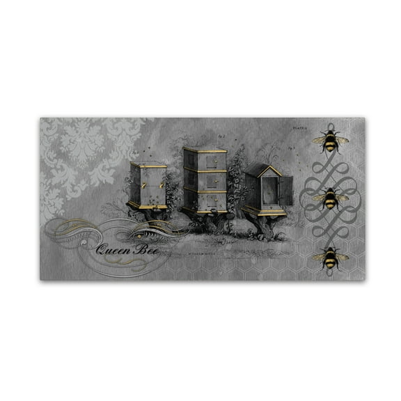 Trademark Fine Art 'Queen Bee 7' Canvas Art by Jean Plout