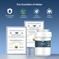 thumbnail image 2 of GLACIER FRESH MWF Refrigerator Water Filter Replacement, NSF/ANSI 53 & 372 Certified, Compatible with SmartWater MWFP, MWFA, GWF, HDX FMG-1, WFC1201, RWF1060, 6 Pack, 2 of 7