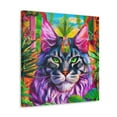thumbnail image 2 of Cat in Art Deco - Canvas, 2 of 10