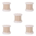 thumbnail image 1 of Conjunto bufanda Jumpingount gorro y guantes para niños beige, 1 of 6