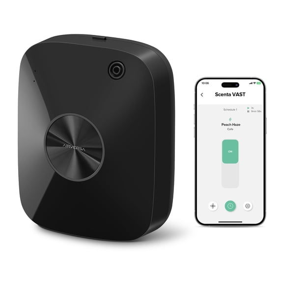 Difusor inteligente sin agua Airversa de 400 ml, cobertura de 180 m²