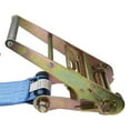 thumbnail image 2 of 4" x 20' Blue Ratchet Strap w/ Flat Hooks, 2 of 4
