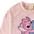 thumbnail image 2 of Disney Lilo & Stitch Angel Crewneck Wubby Pullover Sweatshirt (Girls), Sizes 7-12, 2 of 4