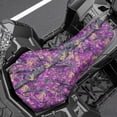 thumbnail image 3 of KUIFORTI Purple Camo ATV Seat Cover 4-Wheeler Seat Covers Anti-Slip ATV Back Seats Powersports Cushion Cover Compatible with Polaris Sportsman Polaris Scrambler Honda Rancher, 3 of 7