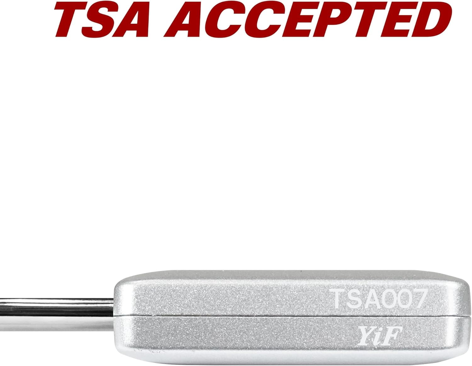 BV TSA Accepted 3-Digit Combination Travel Lock for Luggage, Gym Locker, Toolbox, Cabinets & More – Silver, 2 Pack